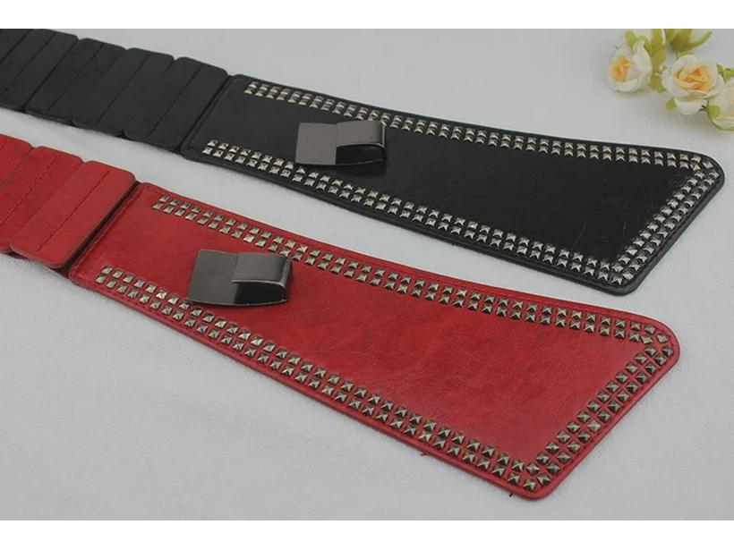 Fashionable Korean-Style Women's Waist Belt - Versatile, Decorative, and Wide, Perfect with Skirts.