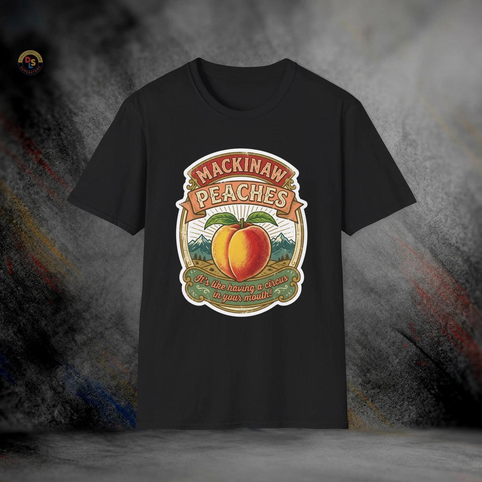 Mackinaw Peaches Seinfeld T-Shirt | Softstyle Tee L