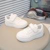Children's little white shoes Spring and autumn boys' sports shoes School girls' board shoes Soft sole baby shoes single