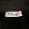 MAX&CO made in Italy Hooded Mouton jacket 42 Brown Back fleece Women Used