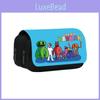 Garten Of Banban Printed Double Compartment Pen Case With Durable Nylon For Kids And School Use