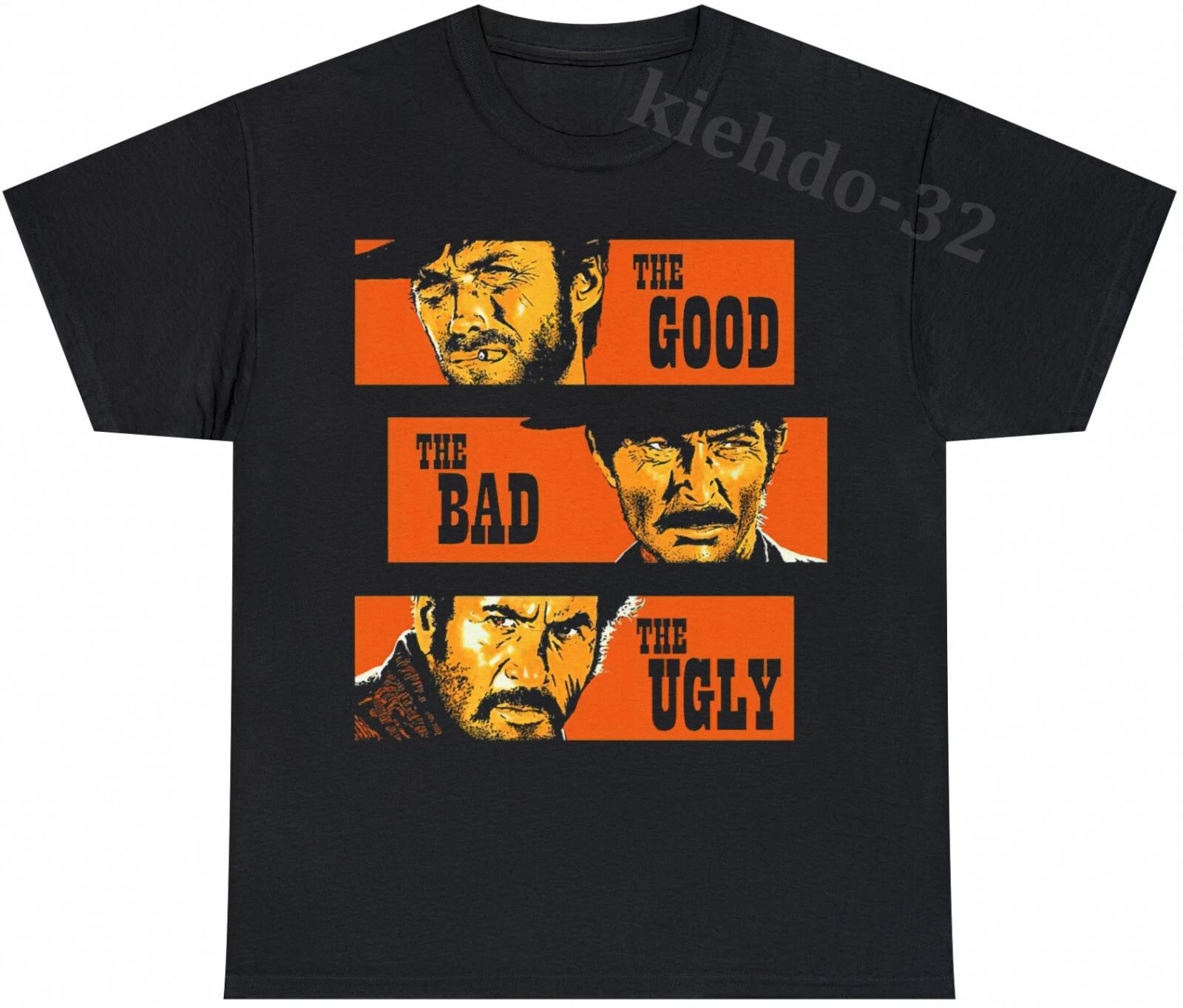 The Good The Bad and The Ugly 1966 Movie Vintage T-Shirt S-5XL Men Women Unisex XL