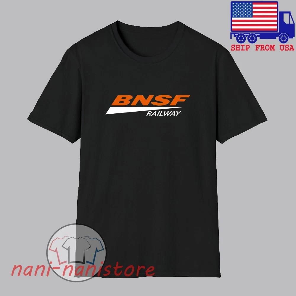 

BNSF Railway Men s Black Size S-5XL 4XL
