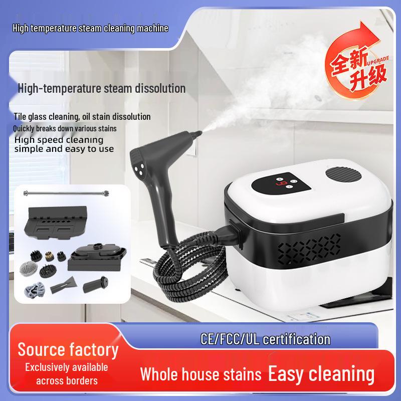 2500W High-Pressure Steam Cleaner for Windows, Kitchens, and Oil Stains