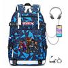 Cartoon Game Merchandise With Usb Hiking Bag College Students Outdoor Travel Large Capacity Backpack Bag