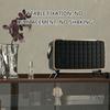 Speakers Holder, Gloss Acrylic Desktop Accessory with Vibration Damping for Authentics 300 Speakers