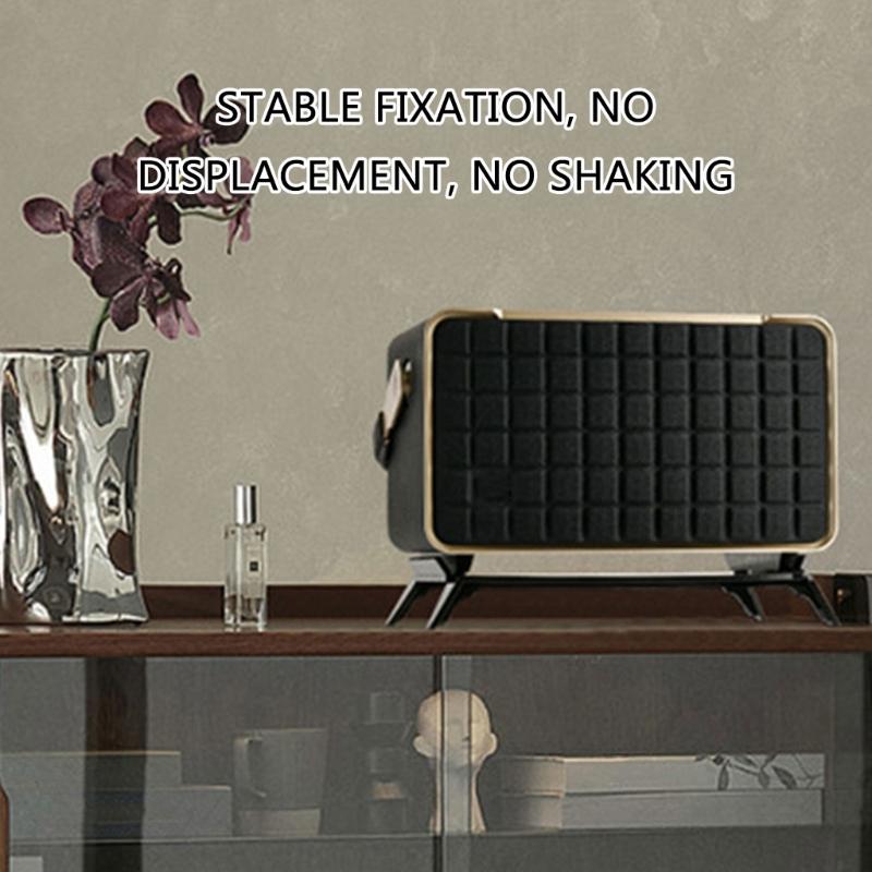 Speakers Holder, Gloss Acrylic Desktop Accessory with Vibration Damping for Authentics 300 Speakers