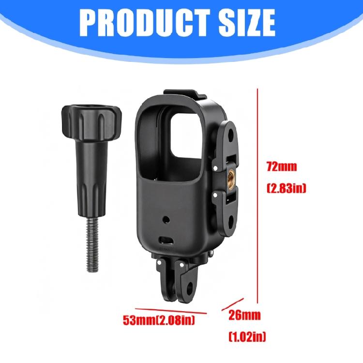 MultiPurpose Camera Frame Foldable Claw Clip Shockproof Features for Action Camera Various Photography Accessories