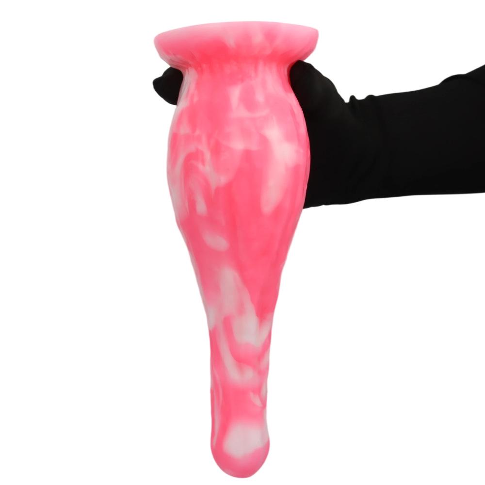 Golden Cherry Multi-Color Irregular Anal Plug - Alternative Pleasure Toy for Women