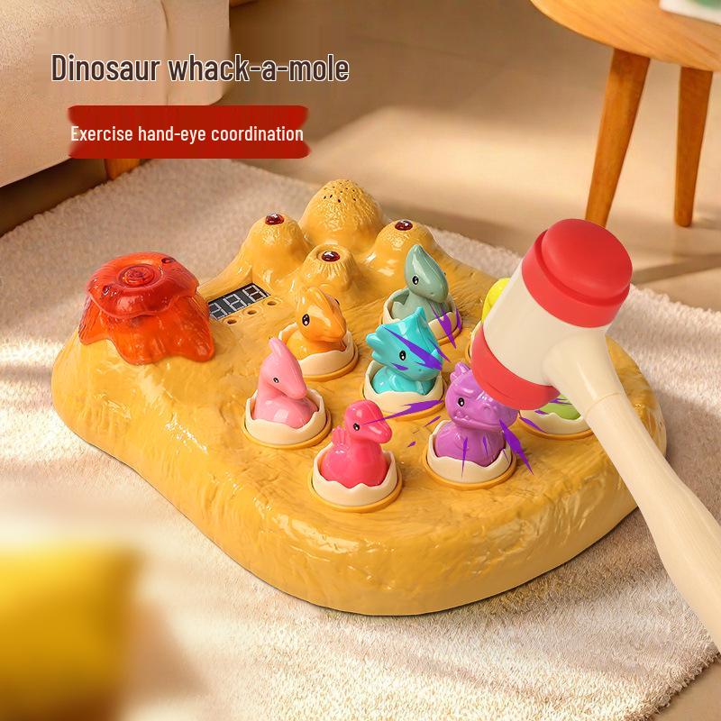 

Free Shipping: Baby Dinosaur Hand-Eye Coordination Whack-a-Mole Toy