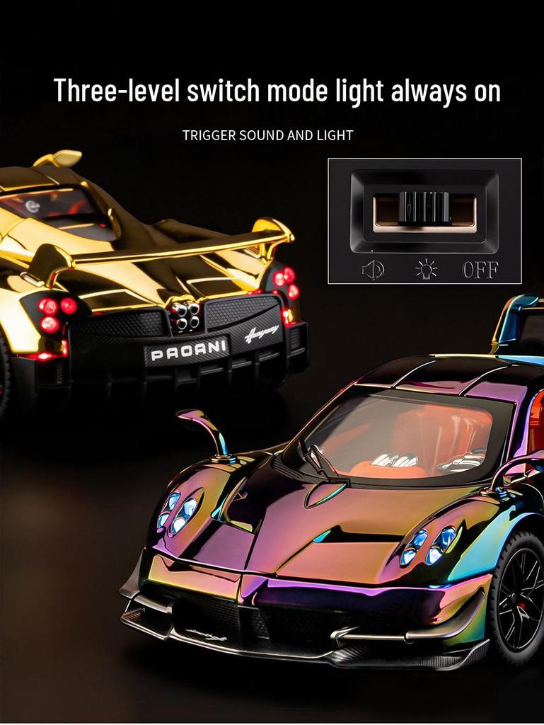 Pagani Huayra BC 1:24 Alloy Electroplated Model Car