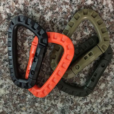 Carabiner High Hardness Highly Strength Outdoor Tactical Anti Slip Steel Strong Load-bearing Climbing Buckle Mountaineering