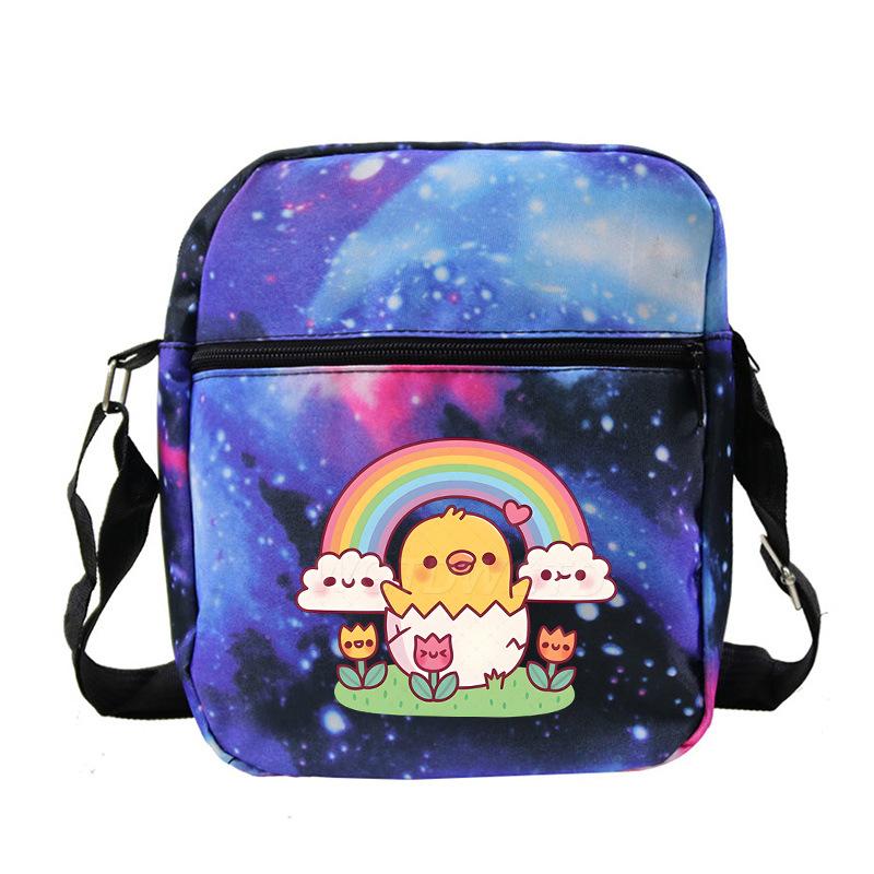 Cute Children's Casual Shoulder Bag Male and Female Students Portable Crossbody Bag Campus Trend