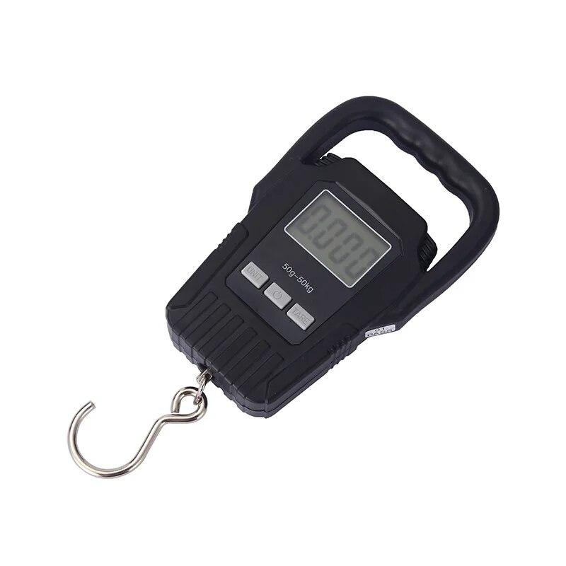 1pc Portable Digital Fishing Scale Courier Scale Luggage Scale Measures Up To 110lb/50kg Perfect For Travel And Fishing Trips