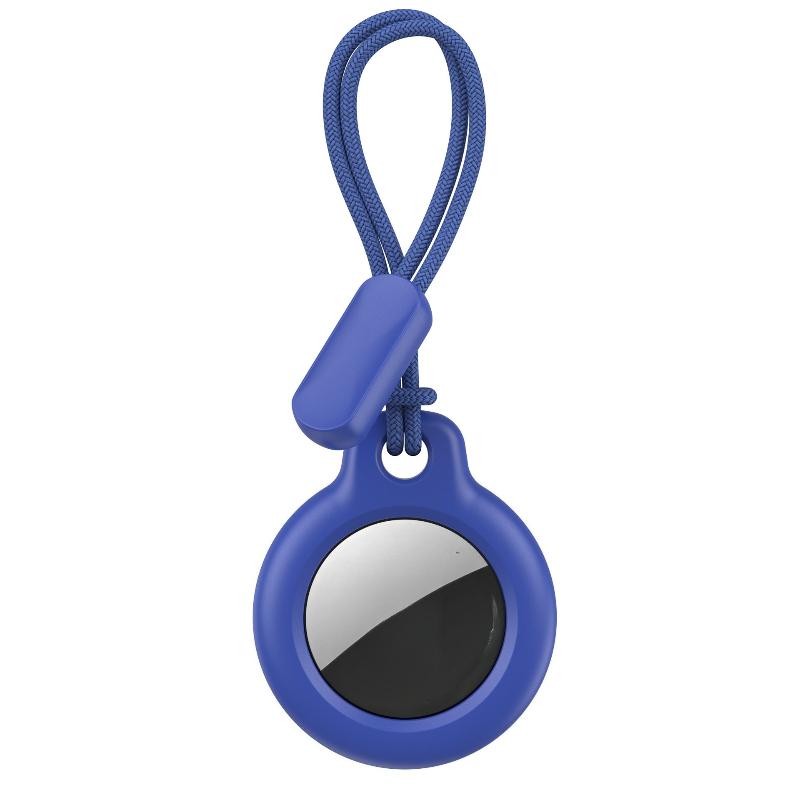 2Pcs Case For Apple Airtags Locator with Strap Protective Cover Anti-Lost Keychain Case for Airtag Holder Tracker Keys Bags Luggage