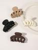4 Pcs Medium Natural Color Octopus Hair Claw Clips Strong Grip Non-Slip Jaw Clips For Women Girls Thin Thick Curly Hair