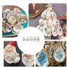 Concave Oysters Shell for Crafts Oysters Shell Bulk, for Home Vases Filler,Xmases Ornament,DIY Art and Crafts Sea Shell