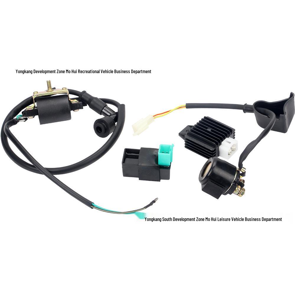 ATV Off-Road Vehicle Accessories Kit: 50-110CC Igniter, CDI Relay, Voltage Regulator