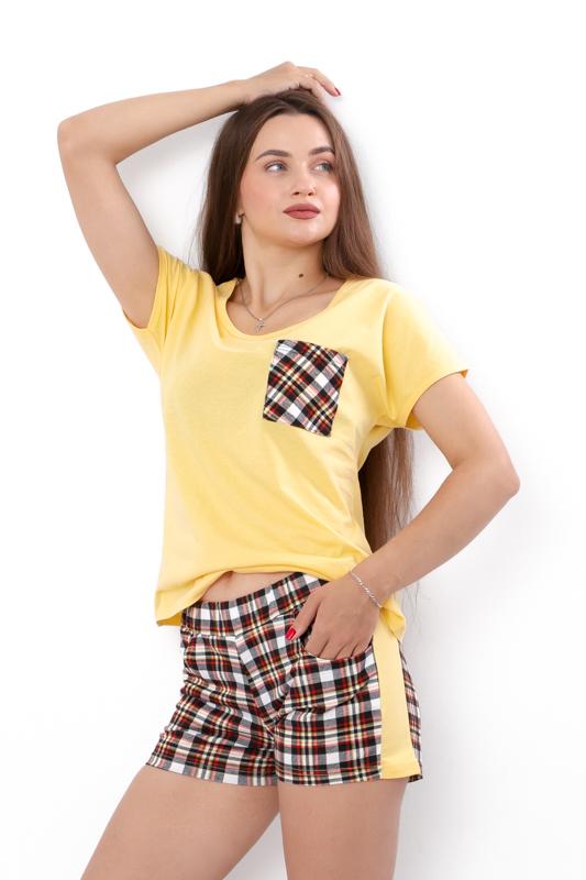 Comfortable Women’s PJs – Loose T-Shirt & Shorts Combo, Summer, 8072-002 HC