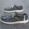 Round Foot Canvas Blue Men's Sneakers Running Outdoor 50 Men's Shoes Sports Wholesale To Resell Designers Brand Name
