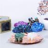 Elephant Obsidian Home Decor Stone Crafts Elephant Statue Small Decoration Christmas Present