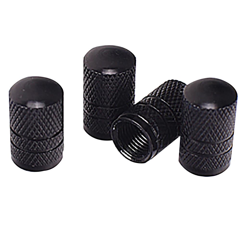 

4 шт. колпачки из алюминиевого сплава выноса выноса автомобиля мотоцикла чёрный