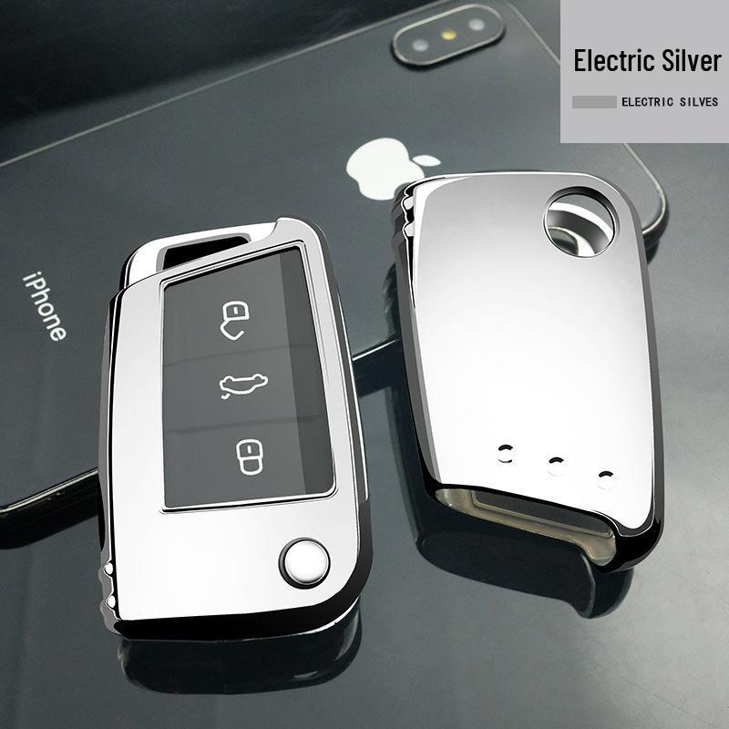 

Volkswagen Key Shell Remote Control Cover for Tiguan & Golf Models PE bag packaging, excluding keychain