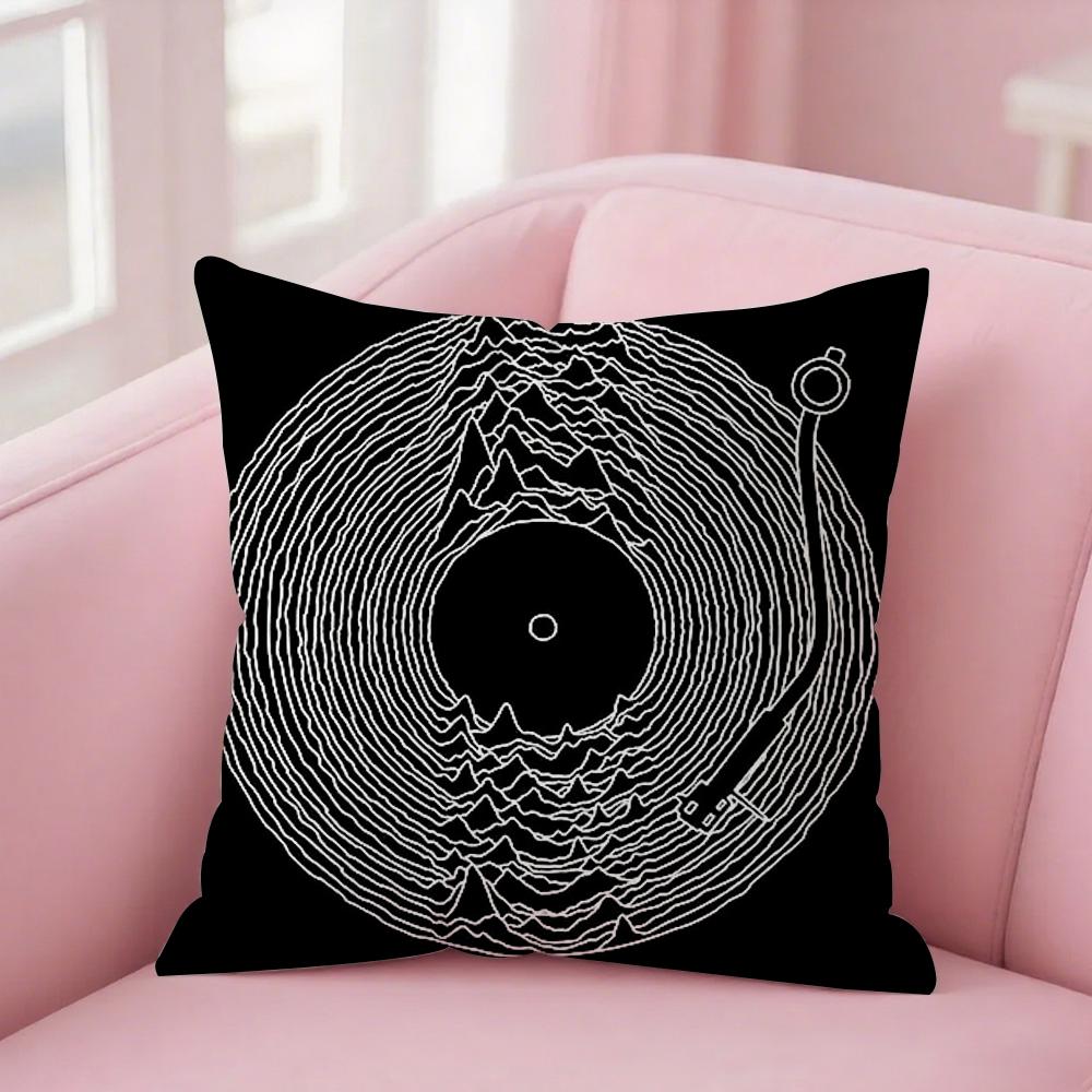 British Post Punk Band J-Joy Division Pop Pillow Case Cover Square Sofa With For Pattern Comfortable Cushionsuitable