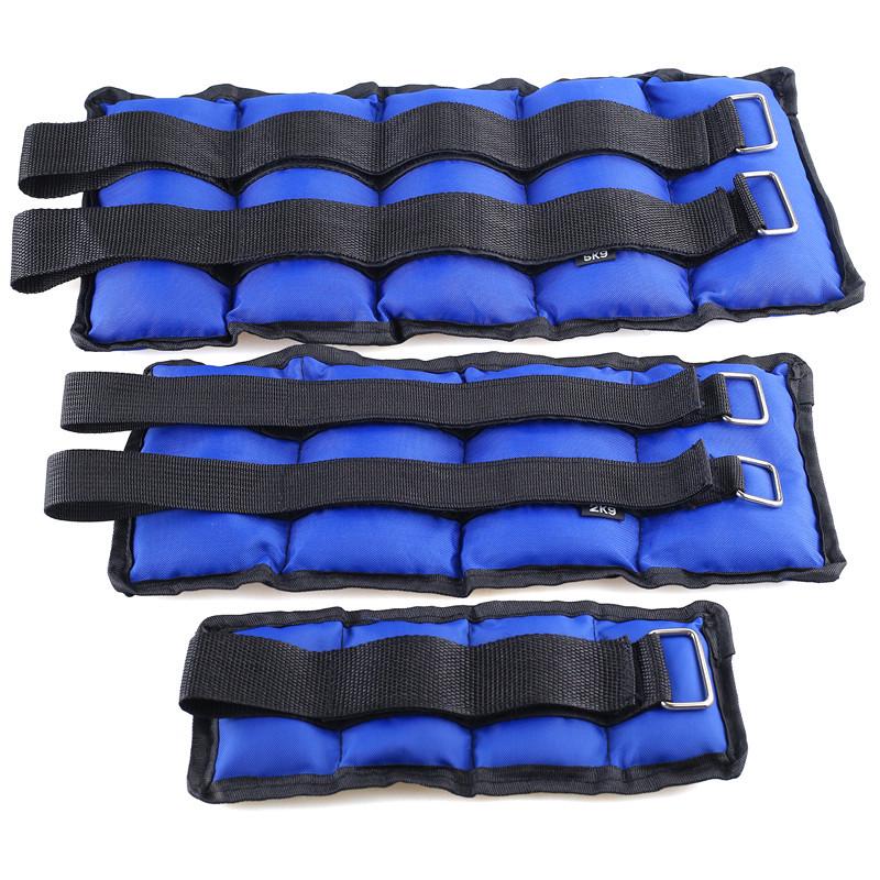 Adjustable Ankle & Wrist Weighted Sandbags for Training & Rehabilitation