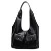 Winter new fashion casual large capacity tote bag women's shoulder retro messenger bag commuter women's bag