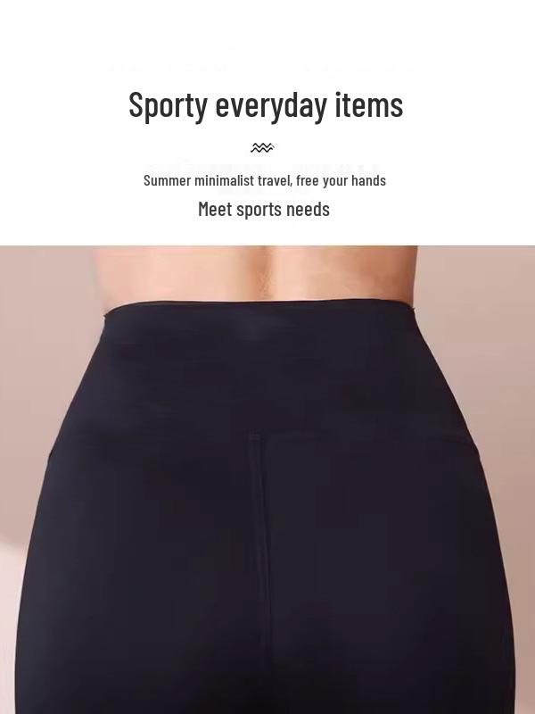 Pantaloncini da Ciclismo da Donna a 5 Punti - Anti-Esposizione, Controllo Pancia, Sollevamento Glutei, Pantaloni Base per Fitness e Yoga