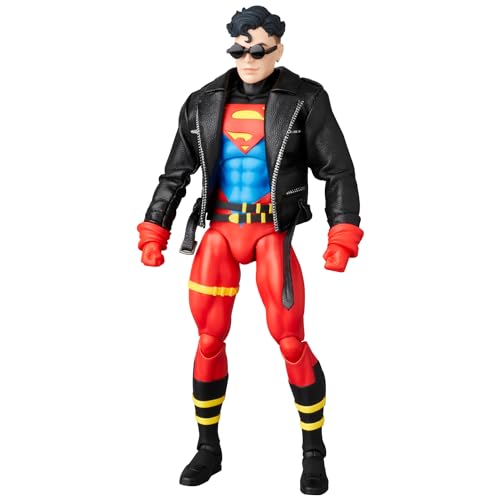 MAFEX No. 232 SUPERBOY RETURN OF SUPERMAN Action Figure, Approximately 150mm Tall, Non-scale, Pre-painted