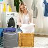 2 Pack Washable Waterproof Wet Dry Large Dirty Clothes Bag, Travel Laundry Bags, Portable Wet Bags with Handles for Dirty Clothes, Gym, Camping,