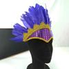 Head-mounted Feather Headdress Hair Band Carnival Costume Headwear Chief Headdress  Adult Kids