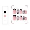 Press On Nail,Fake Nail Stick Glues On Nail False Nail Acrylic Nail Artificial False Nail for DIY Nail Art Designs