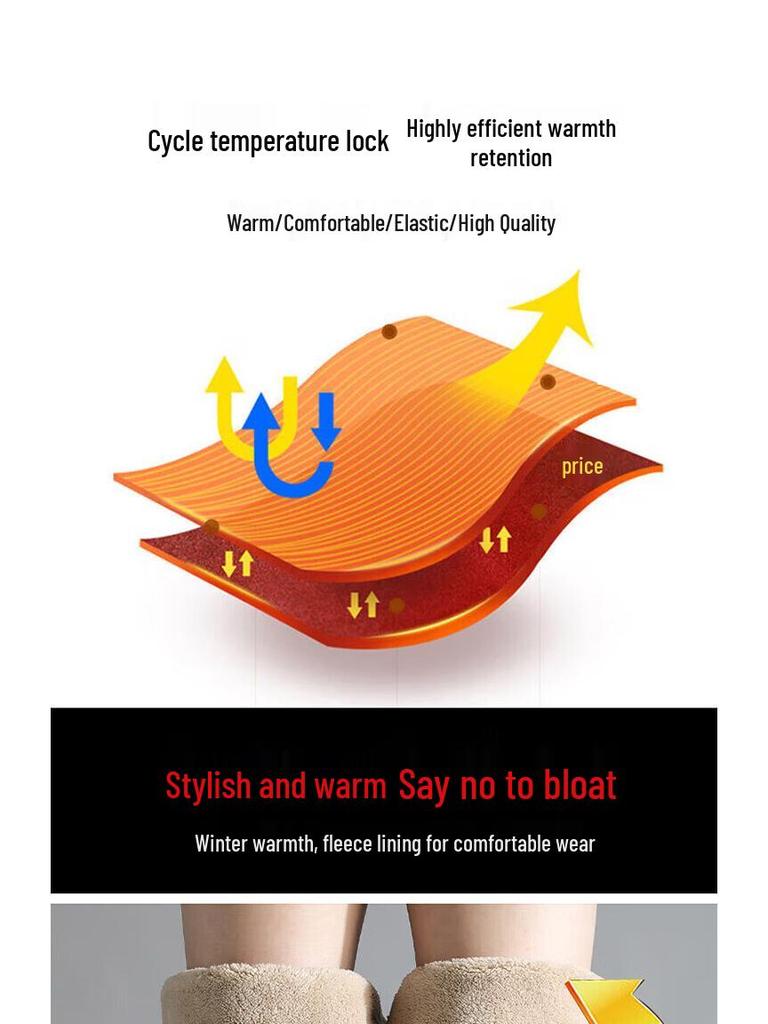 JEEP SPIRIT Men's Fleece-Lined Straight Leg Outdoor Pants