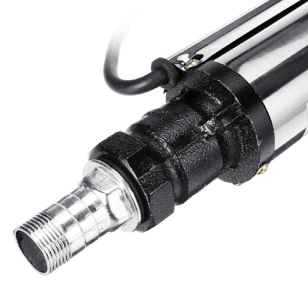 Bomba de Água Solar Submersível Profissional 320W Poço Profundo Irrigação Jardim Casa Agrícola 44x7cm