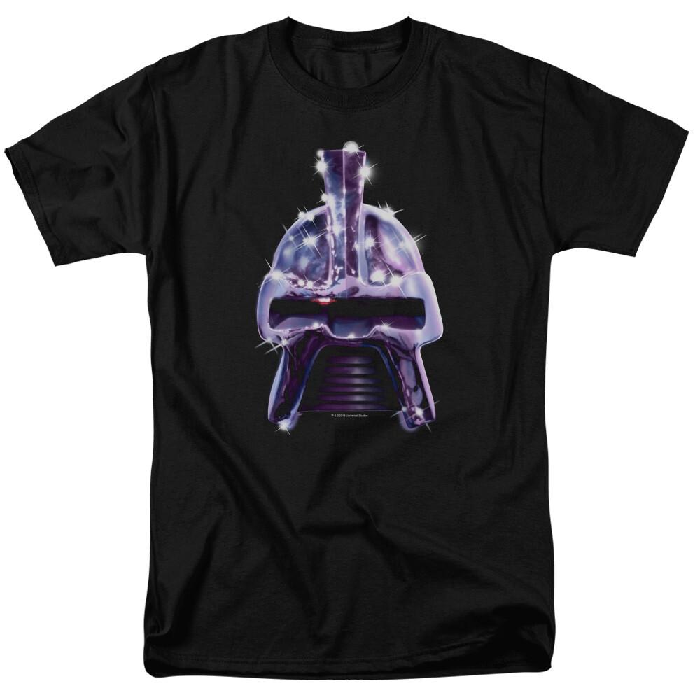 

26 Battlestar Galactica Retro Cylon Head T Shirt Licensed Sci-Fi TV Tee New Black Unisex T-Shirt XL