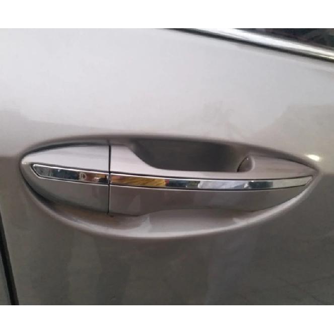Exterior Door Handle Trim Cover Outer Handle Lock Cover Cap For Toyota Corolla/ Levin 2014-2018