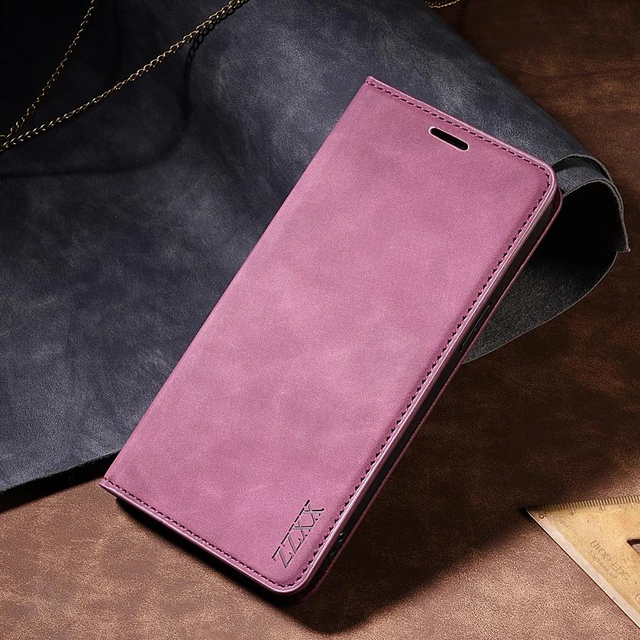 

Wallet Skin Friendly Magnetic Flip With Card Slot Leather Case For iPhone 15 Pro Max 14 13 12 11 SE X XS XR 8 7 Plus iPhone SE 2022
