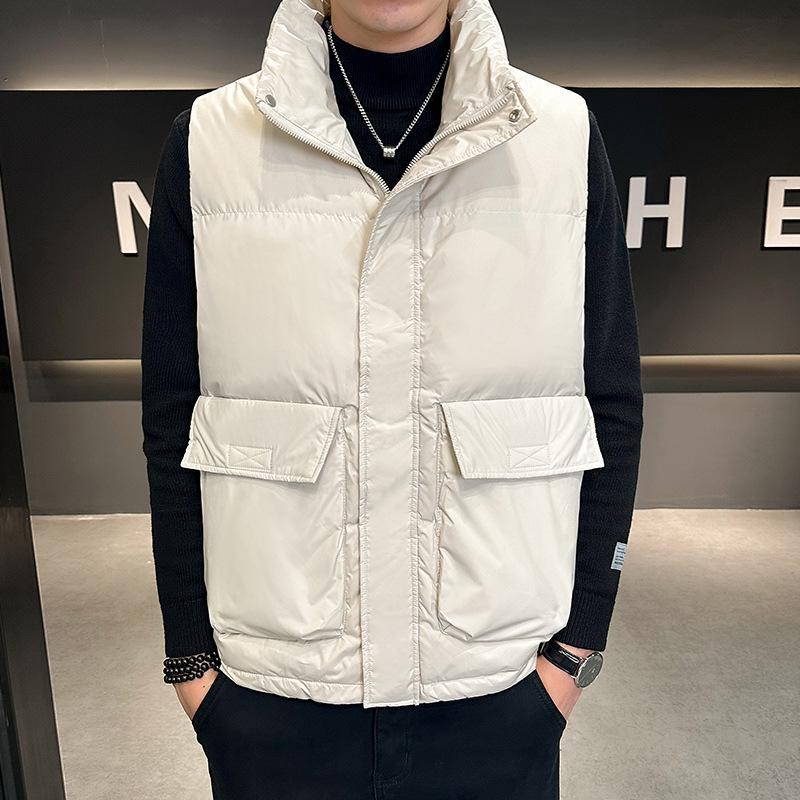 Men's Winter 2026 Stand Collar Duck Down Vest