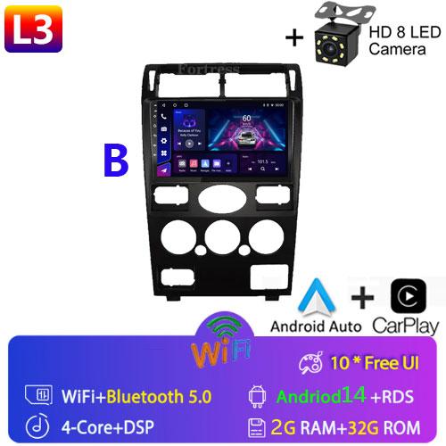 2din Android14 Car Radio Multimedia Carplay Auto GPS Navigation For Ford Mondeo Mondeo 3 2000 2001 2002 2003 2004 2005 2006-2007