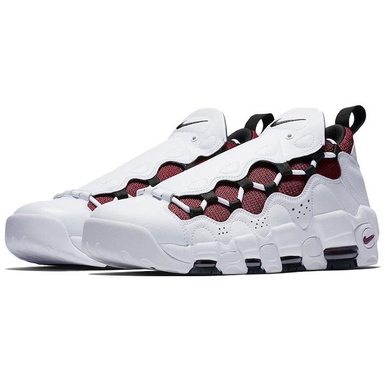 Nové Nike Air More Money Bílé Černé Týmově červené AJ2998-100
