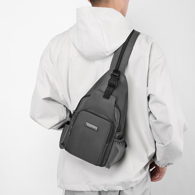 Men's Bag Multifunctional Chest Bag Travel Crossbody Bag Backpack