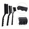 1 Pc/3 Pcs Brush Black Brushes Dust Clearning Hairbrush