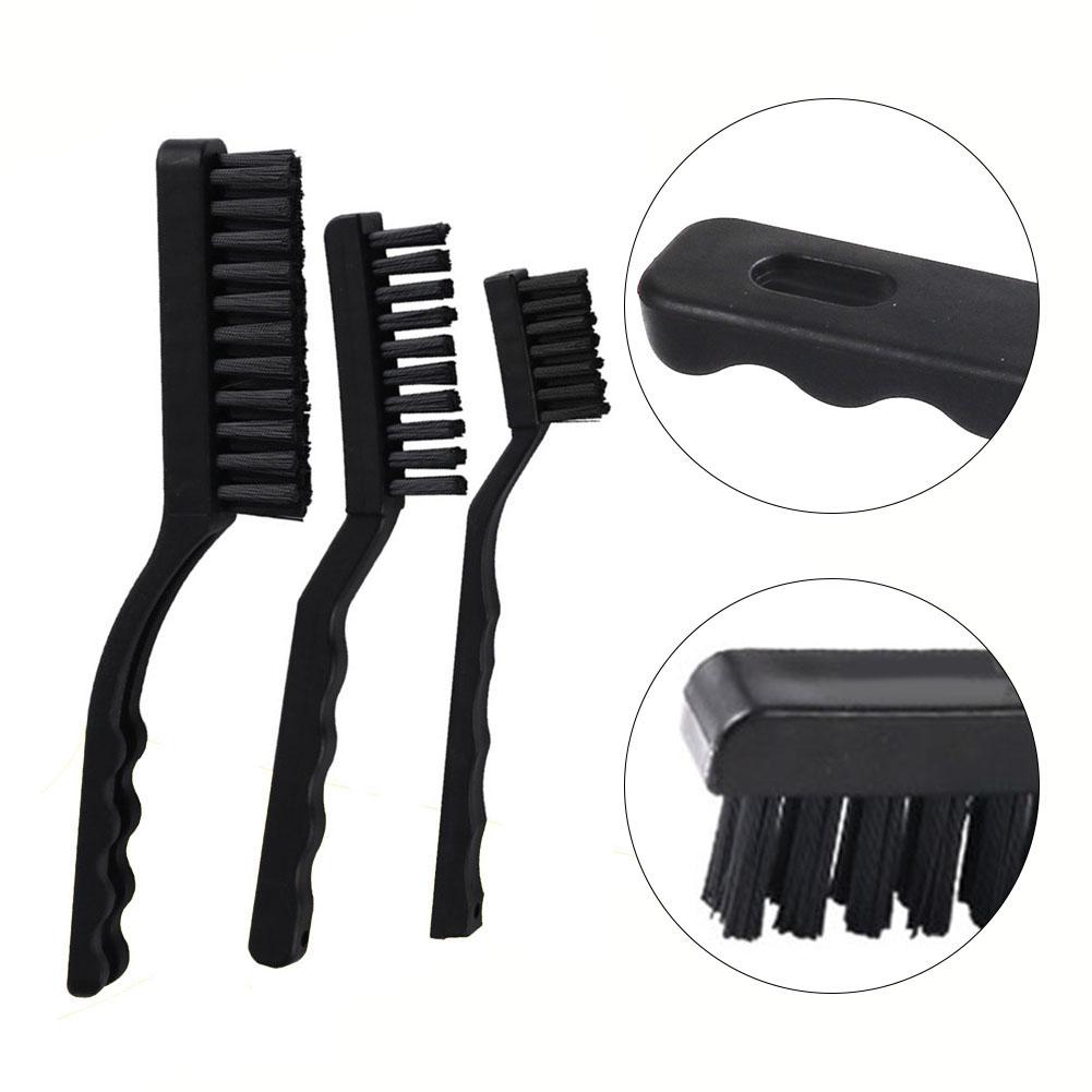 Brand New High Quality Brush Anti Static Small/Medium/Large 1 Pc/3 Pcs Black For Cleaning Components Hairbrush