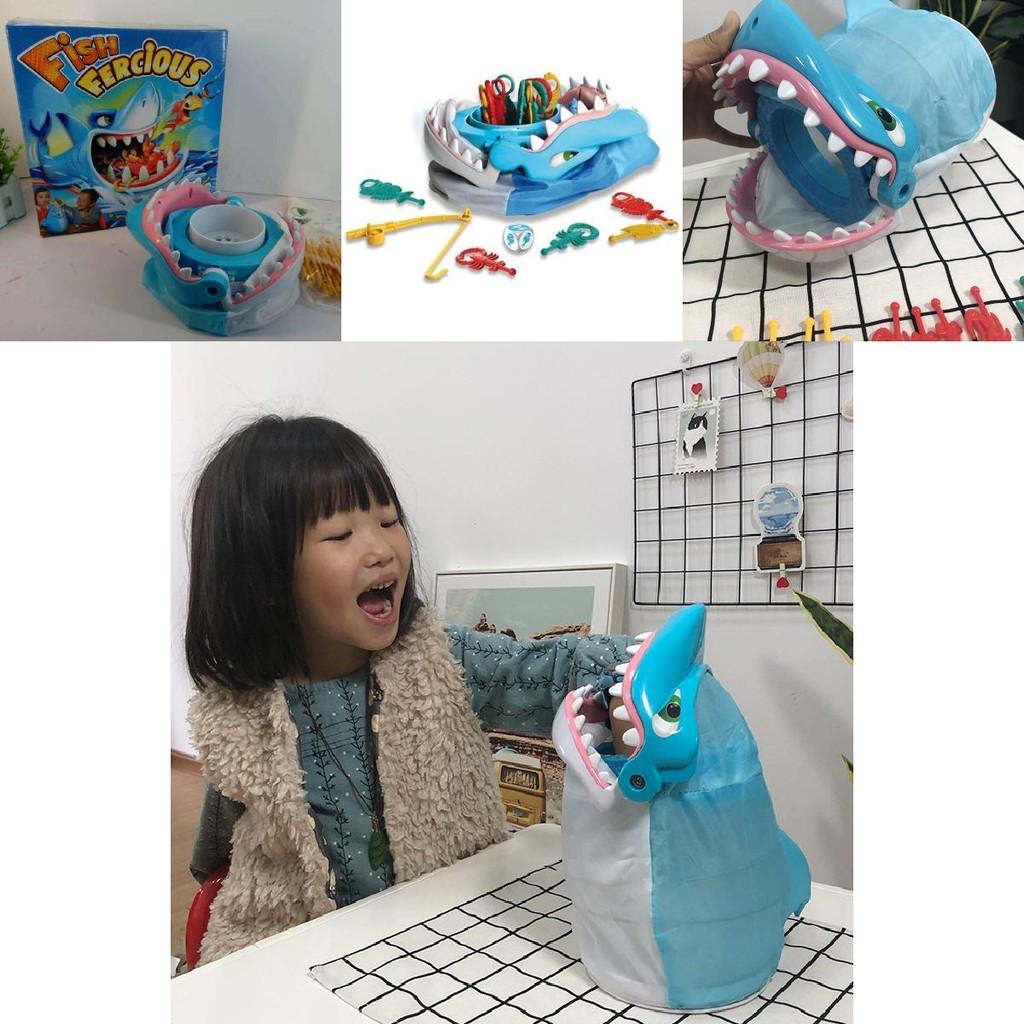Fesselndes interaktives Familienspielzeug-Set mit entzückendem Hai-Design für Kinder und Eltern