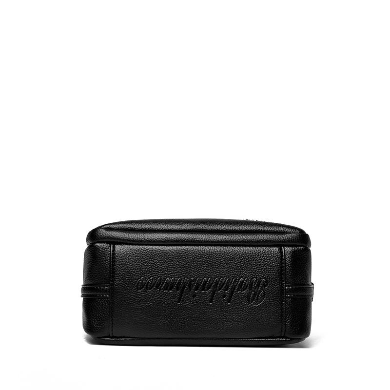 Fashionable Women's Leather Crossbody Bag, Elegant Shoulder Bag, Women's Large Capacity Crossbody Bag, Retro Shoulder Bag, Multi Pocket Shoulder Bag