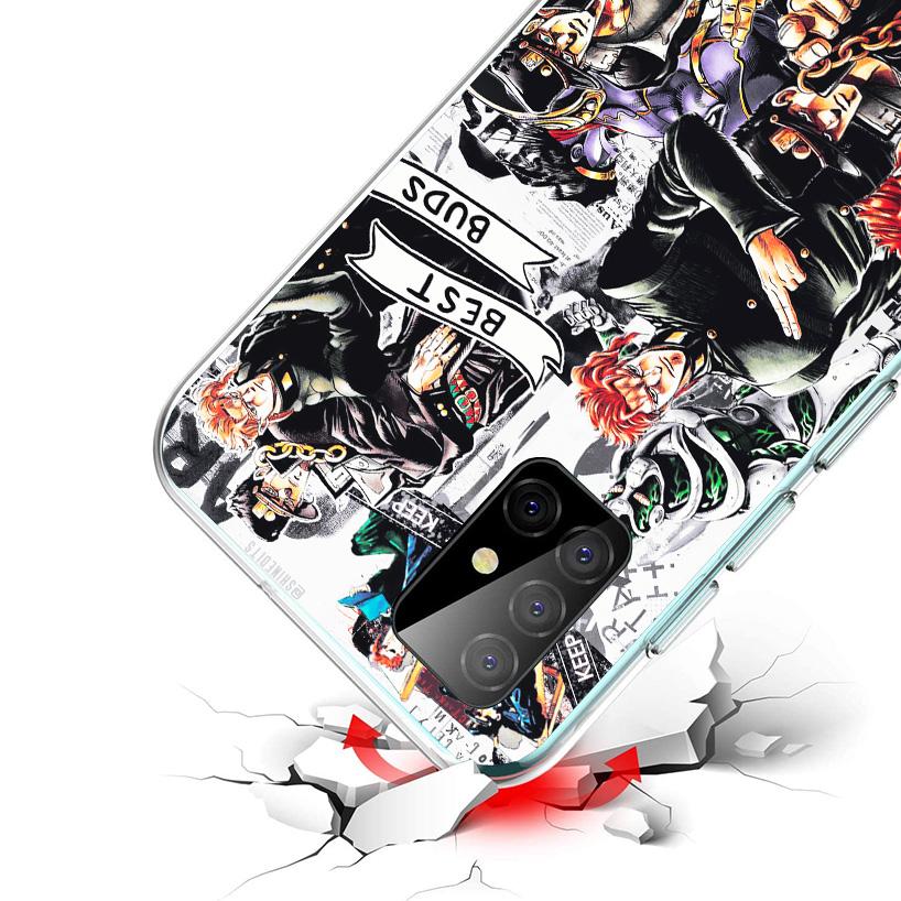 JoJo's Bizarre Adventure Stardust Crusaders Phone Case For Samsung Galaxy A17 A16 A15 A14 A13 A57 A56 A55 A54 A53 A37 A36 A35 A3