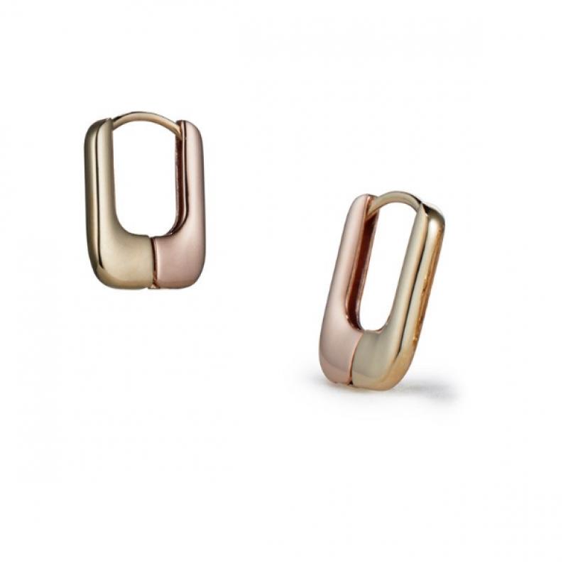 Tani By mineTani Anna Two Tone Hoop Gt23ane12